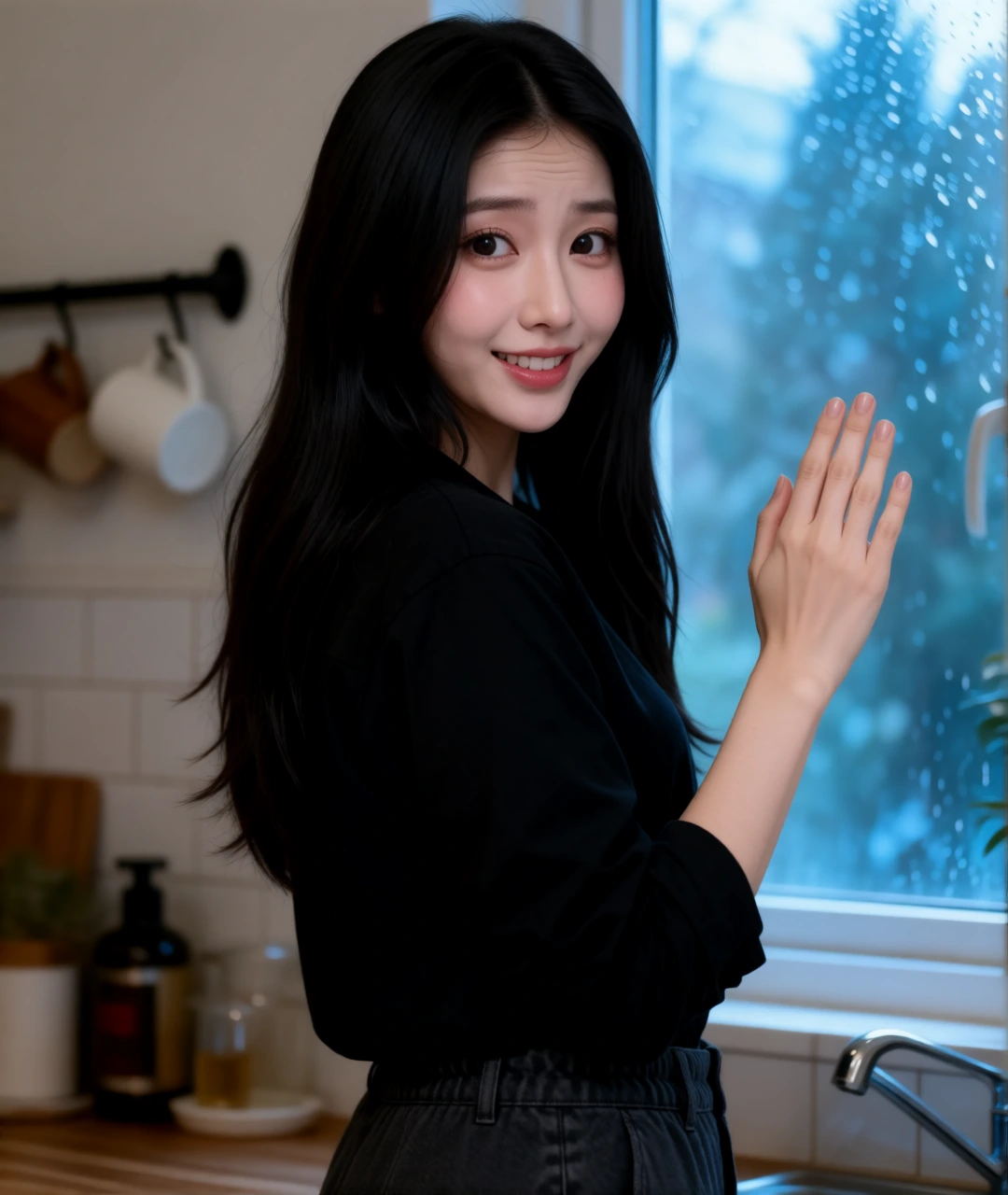 노을